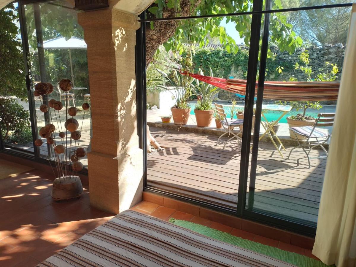 Charming Stone Villa With Pool & Garden Montaren-et-Saint-Médiers エクステリア 写真