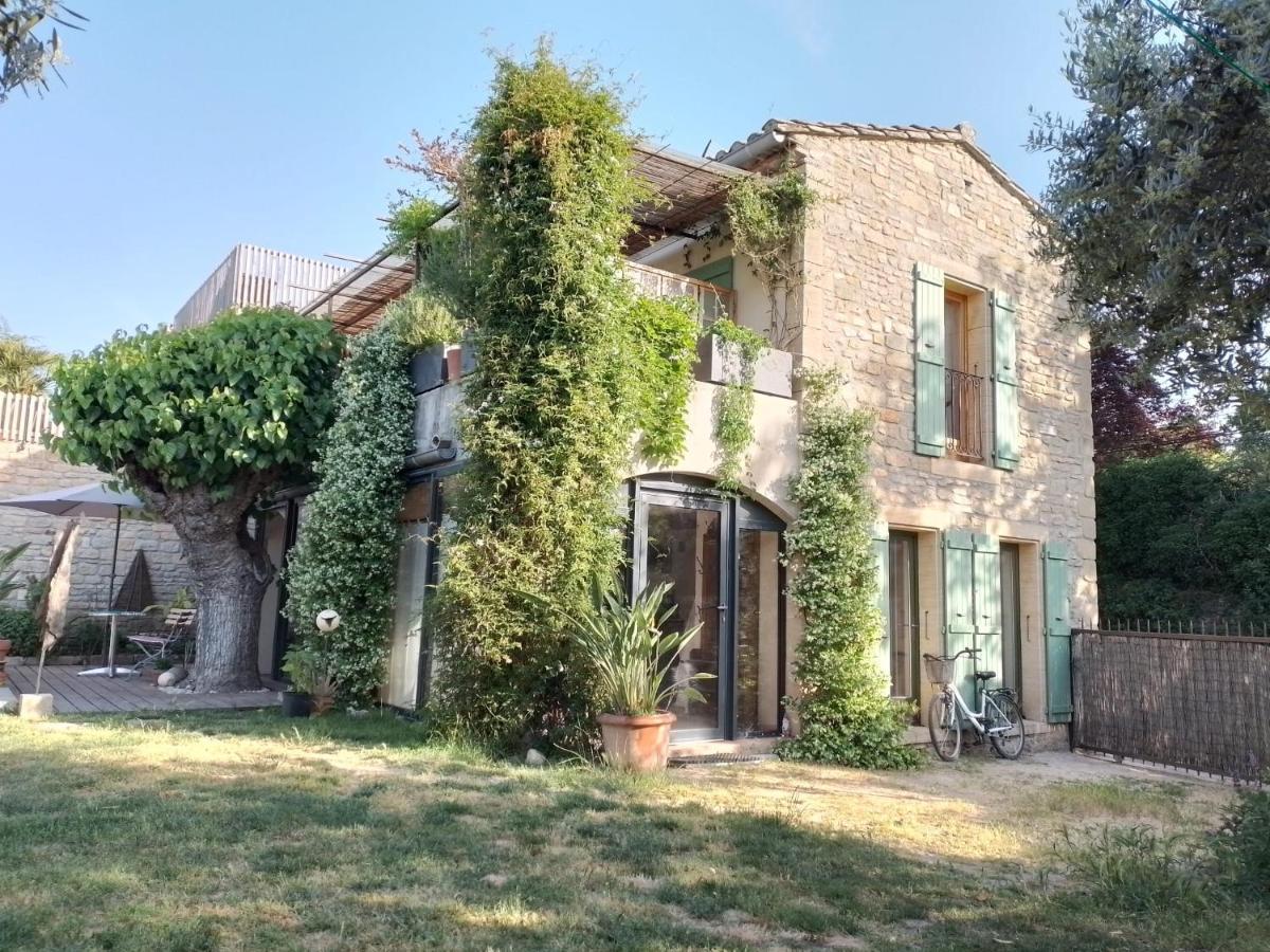 Charming Stone Villa With Pool & Garden Montaren-et-Saint-Médiers エクステリア 写真